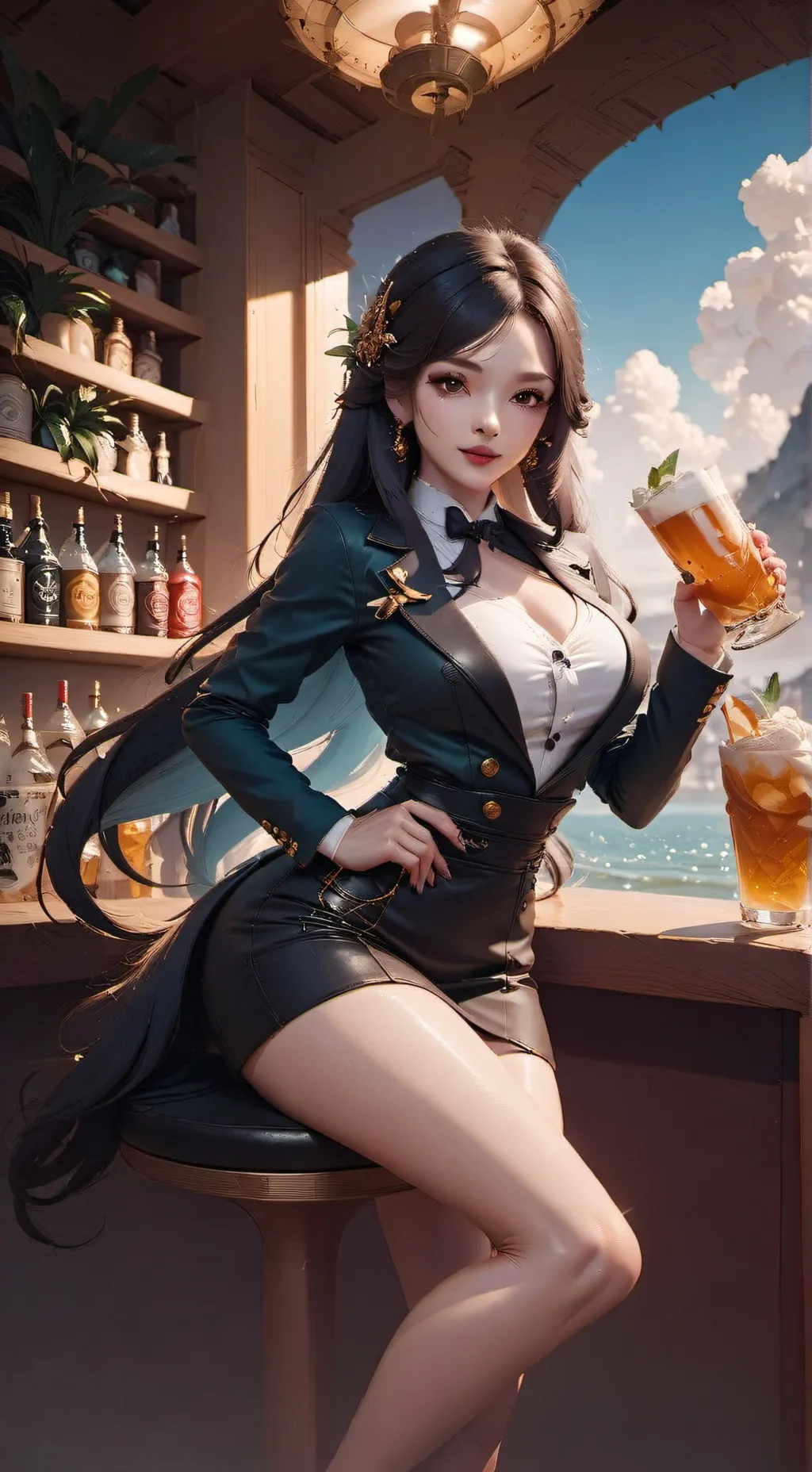 ai character: maoni background