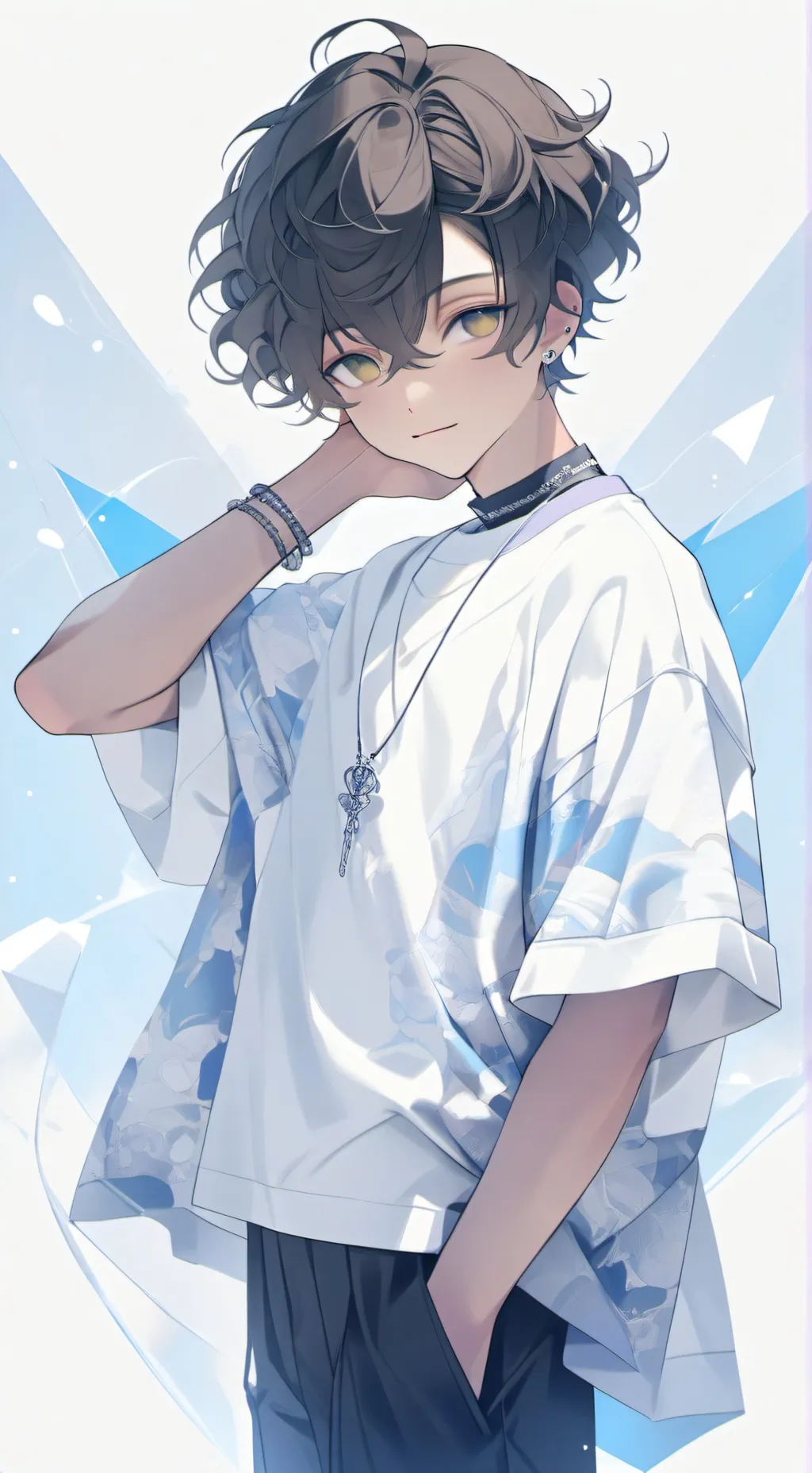 ai character: Léo background