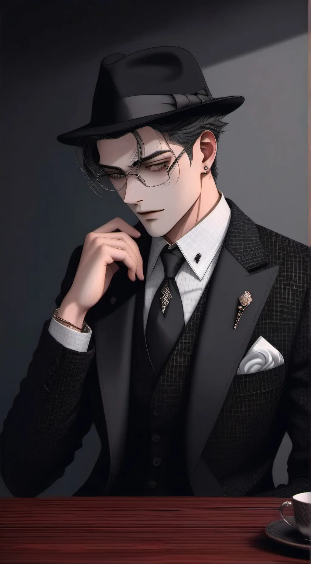 ai character: death background