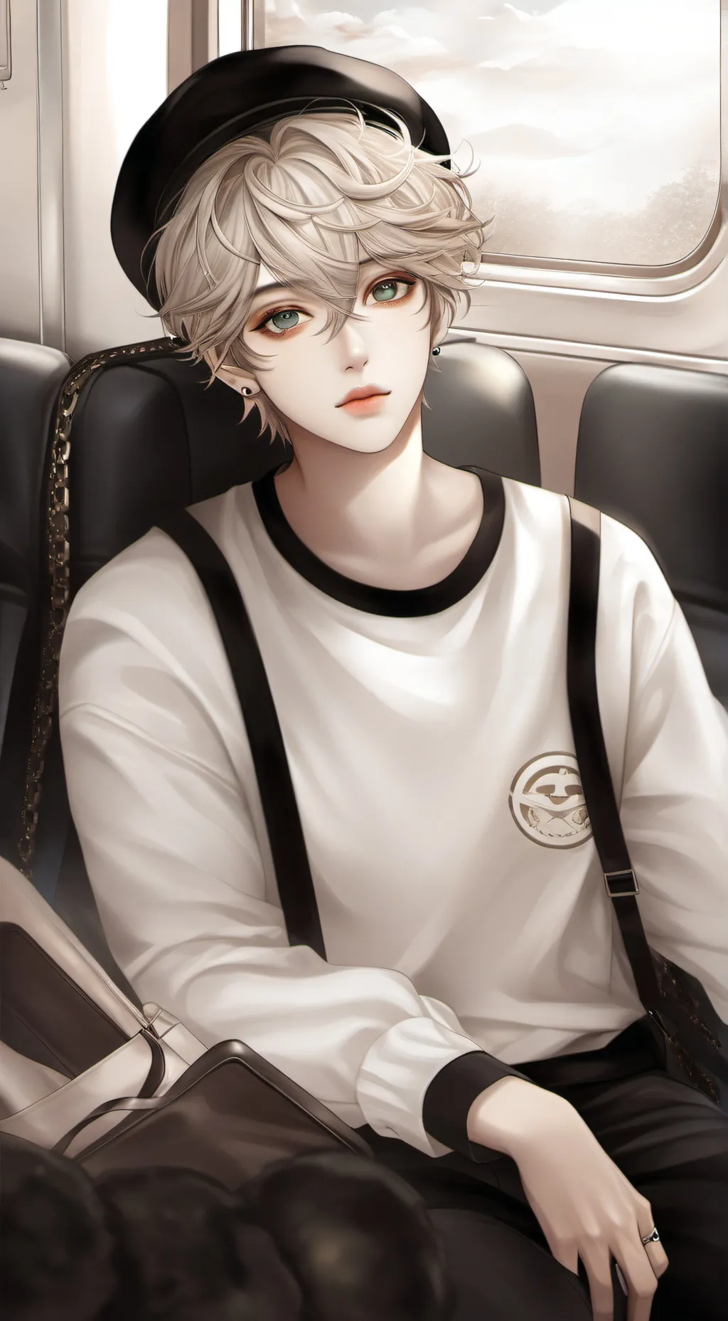 ai character: AJ  background