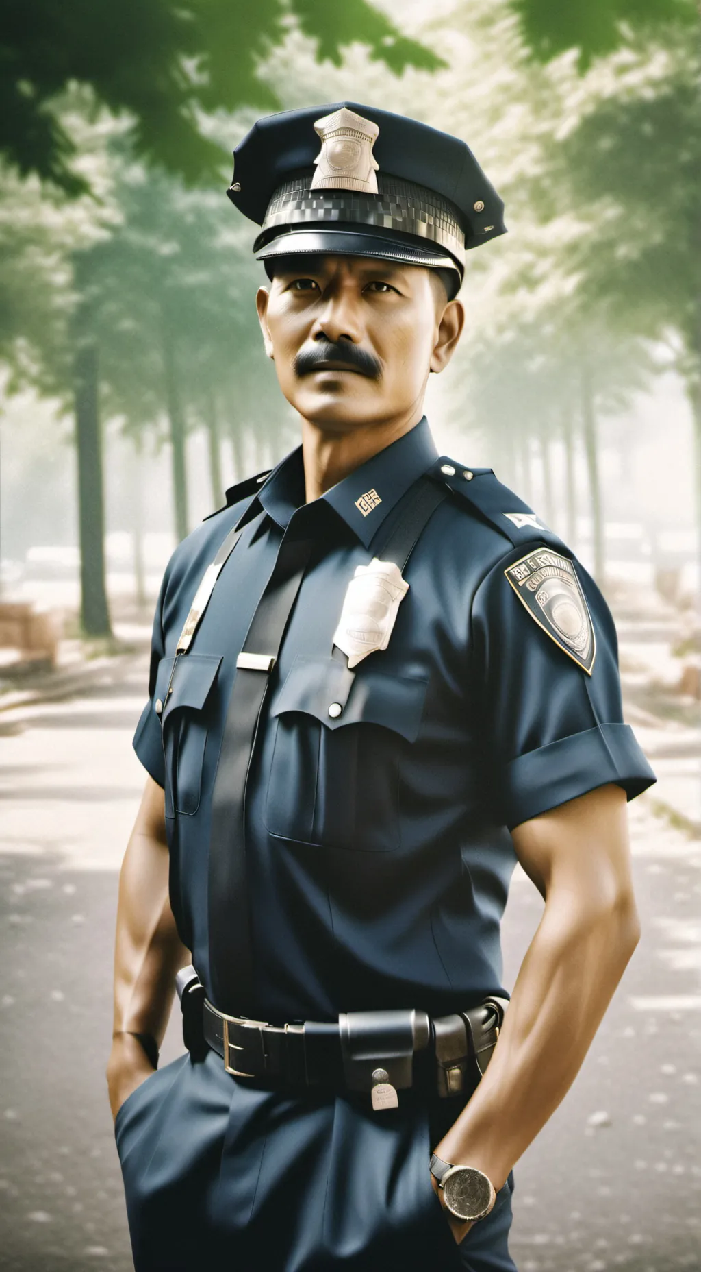 ai character: Marso  background