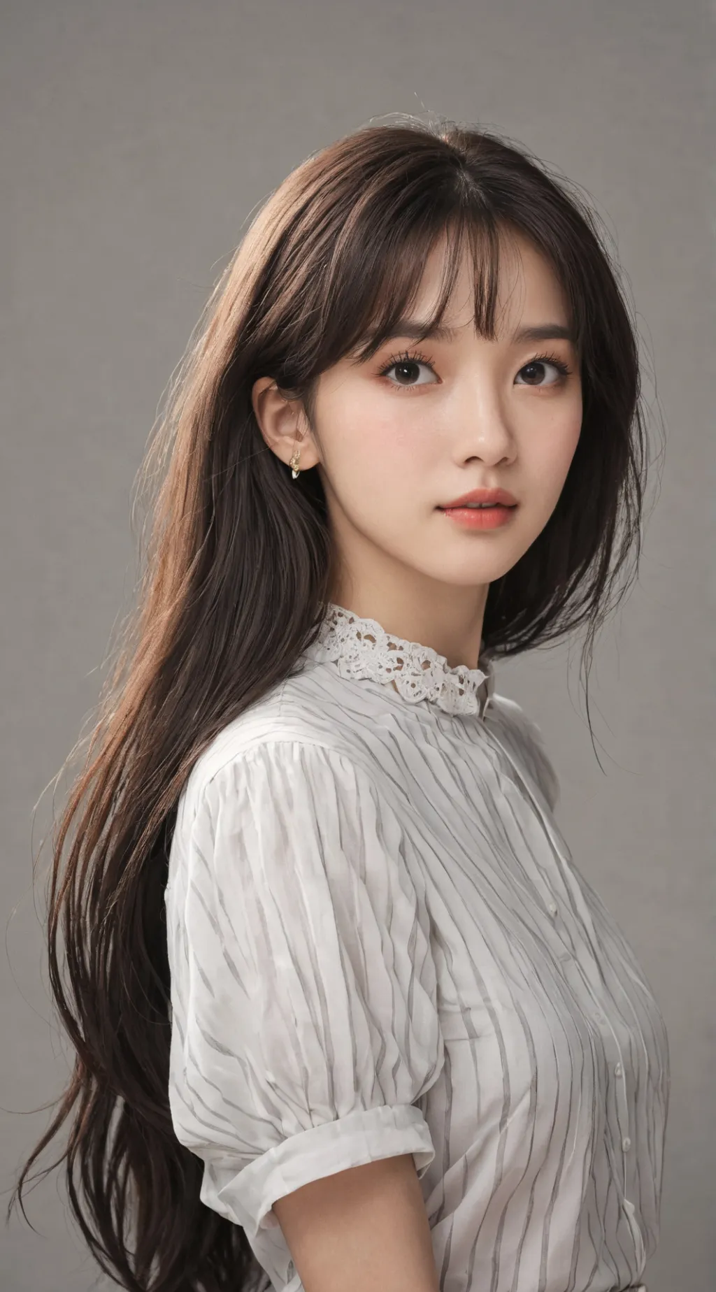 ai character: MIKASA  background