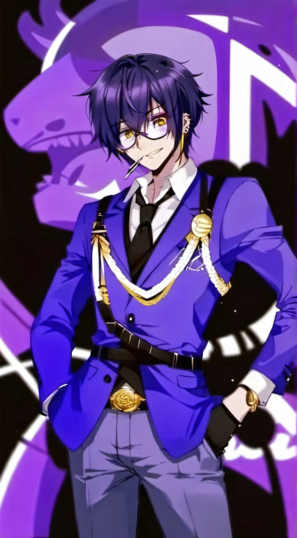 ai character: Micheal Afton background