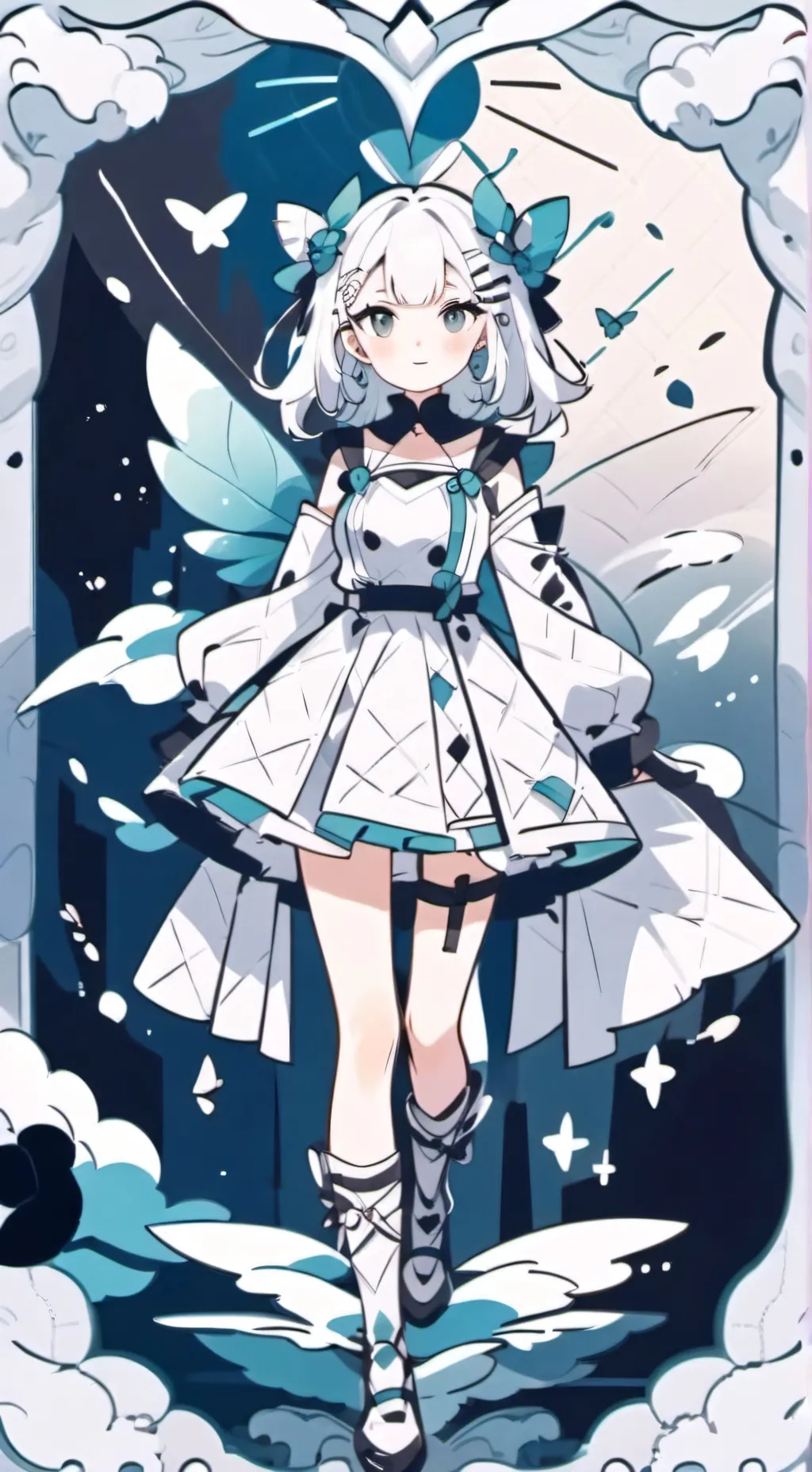 ai character: shrimpo background