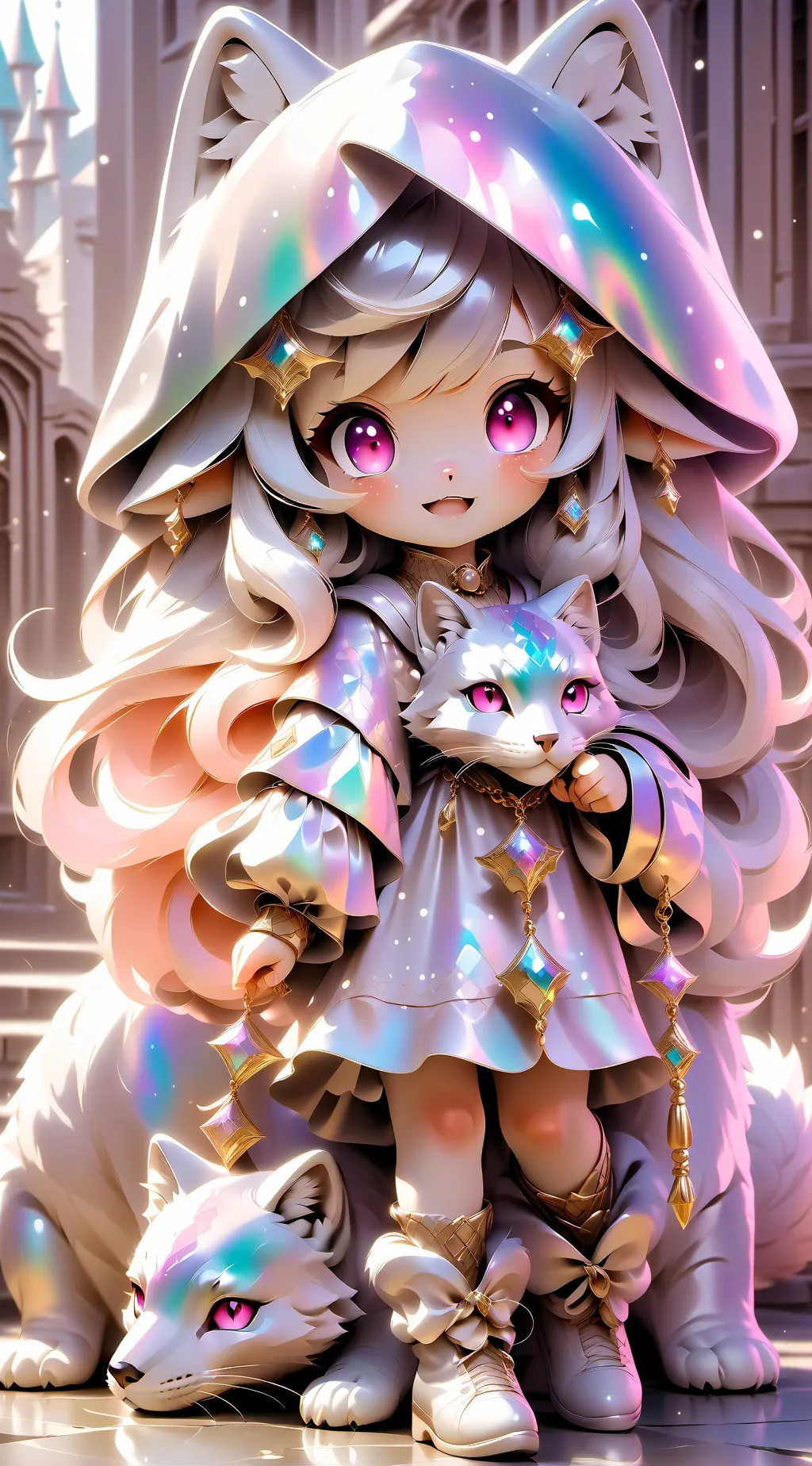 ai character: маша background