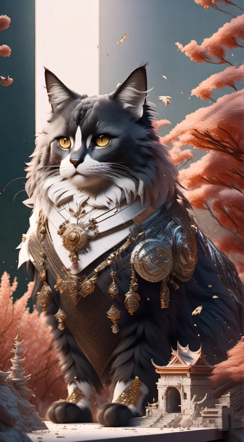 ai character: whiskers background