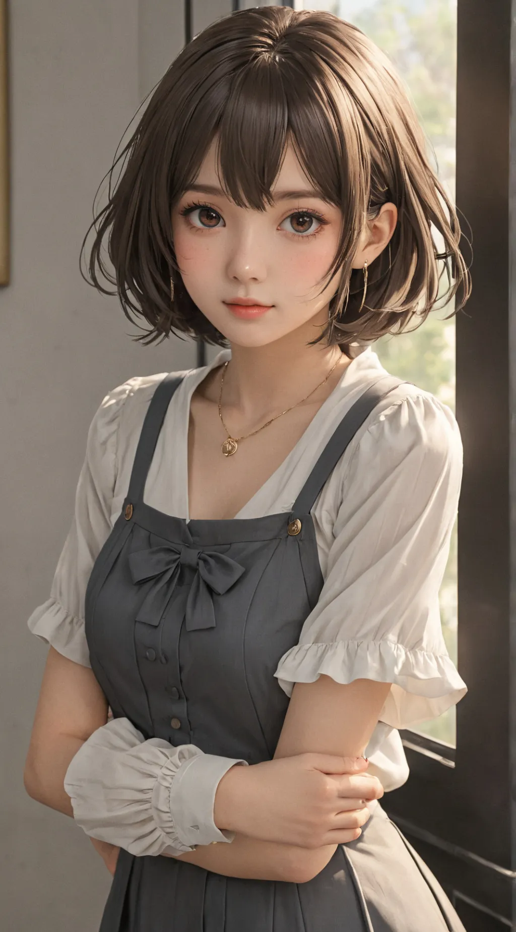 ai character: Amelia ❤️ background