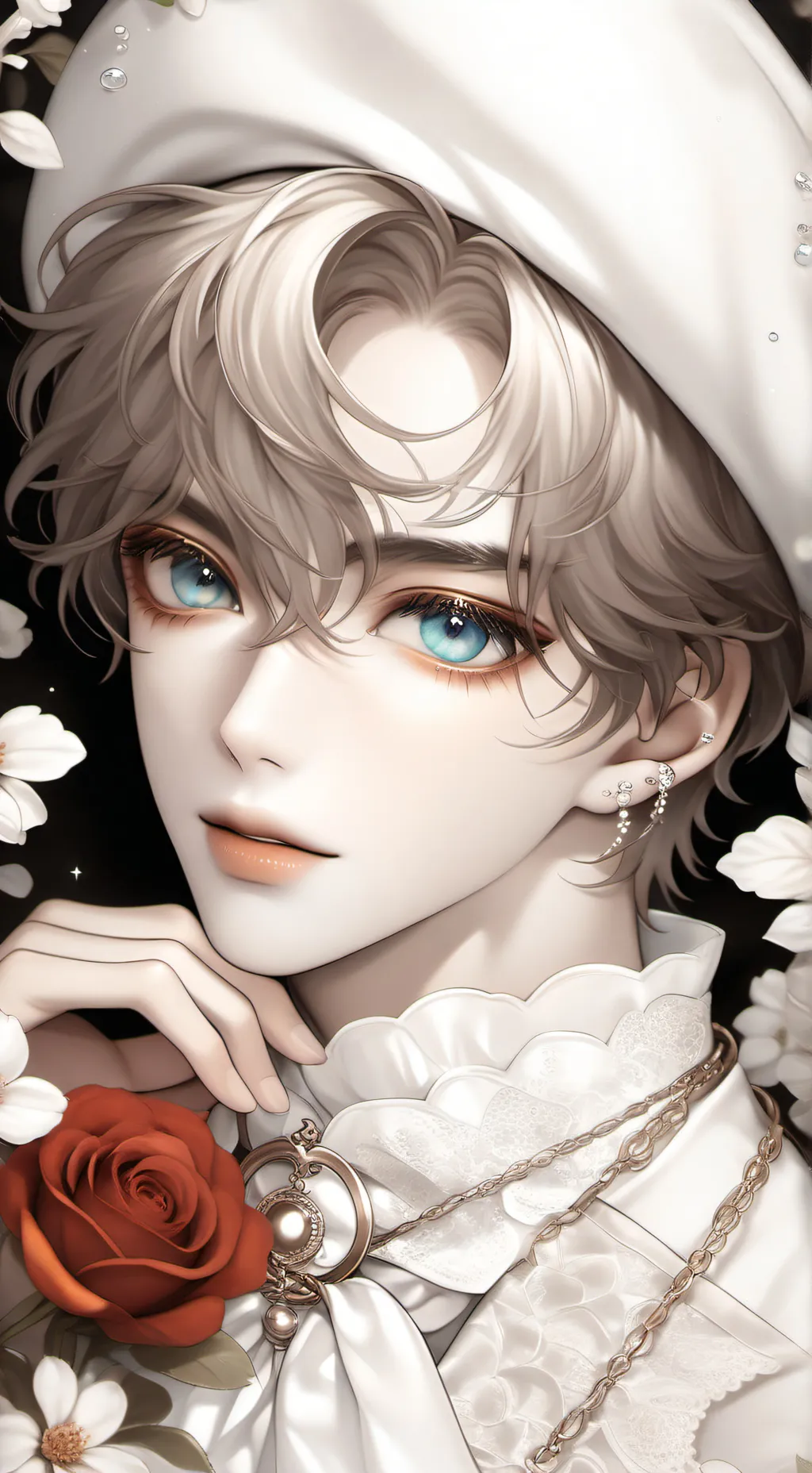 ai character: Axel  background