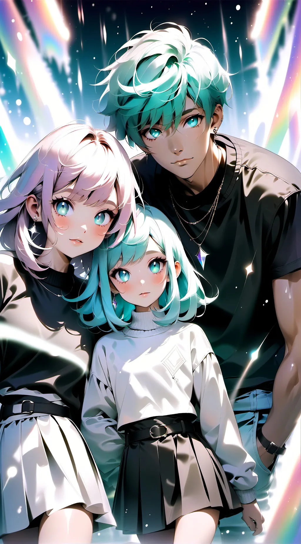 ai character: Robot apocolipse background