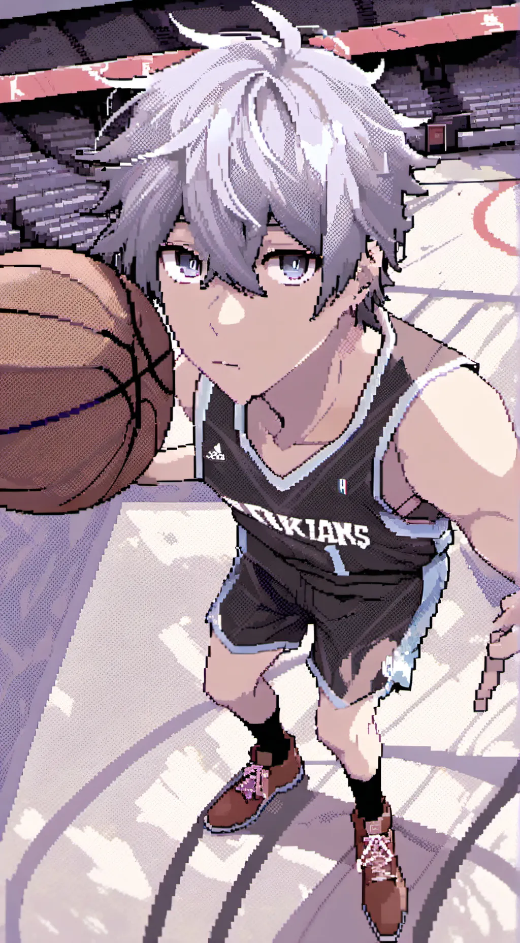 ai character: kuroko baskets  background