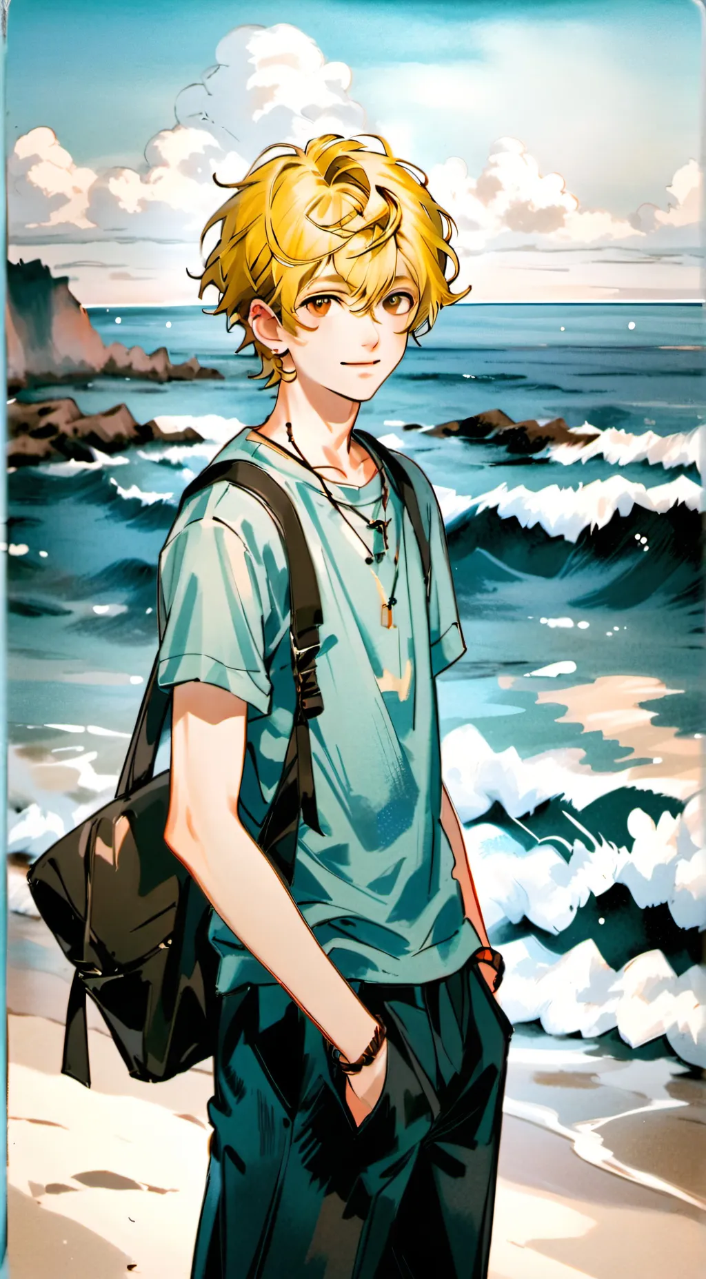 ai character: Oliver background