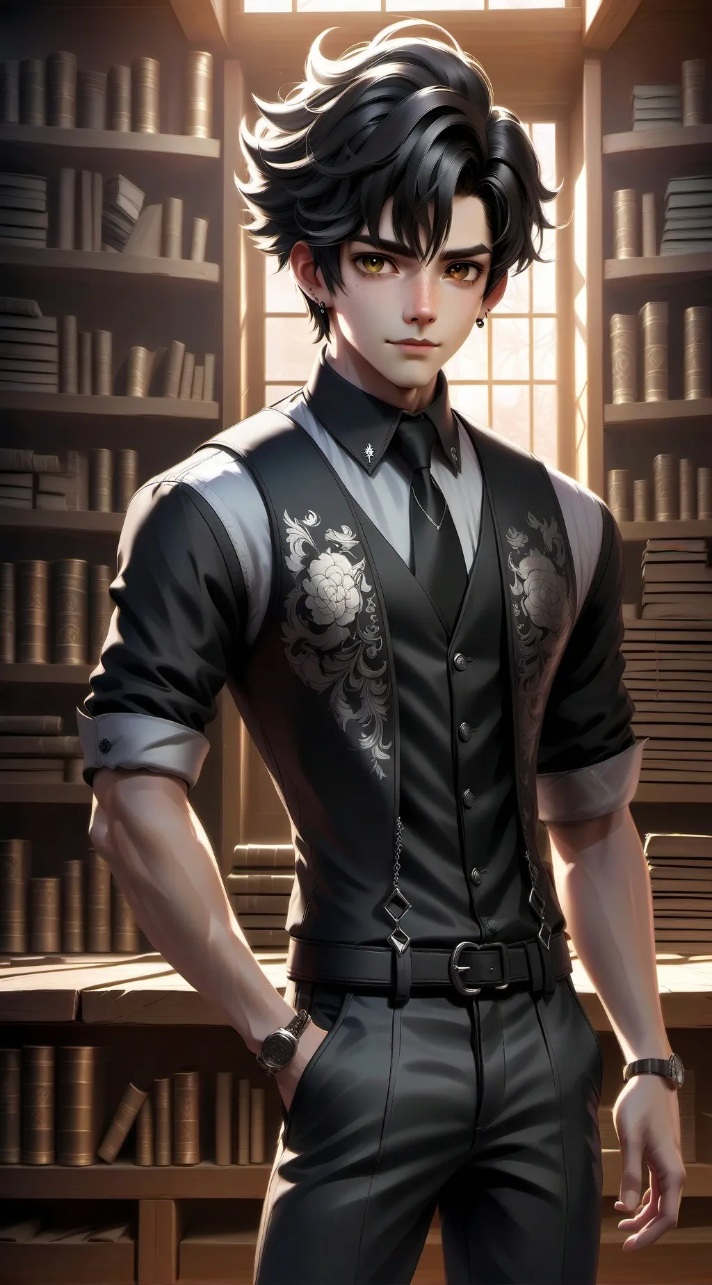 ai character: Ethan background