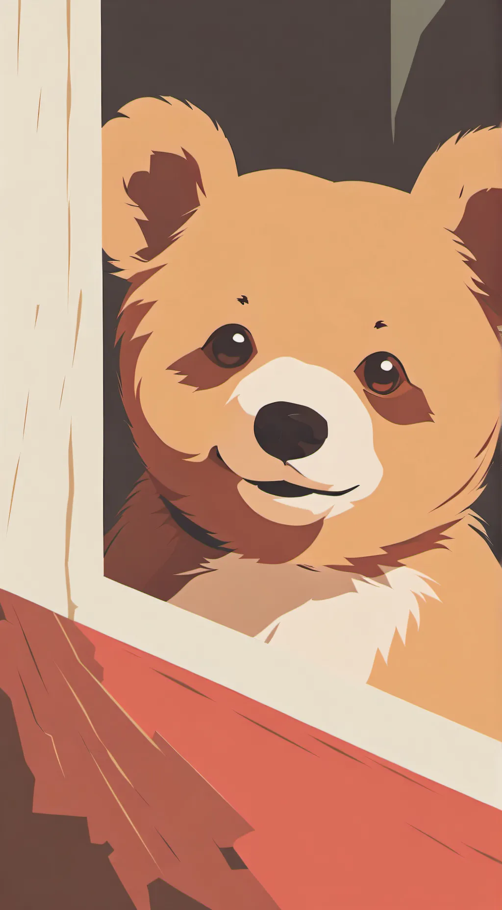 ai character: TEDDYISWATCHINGYOU background