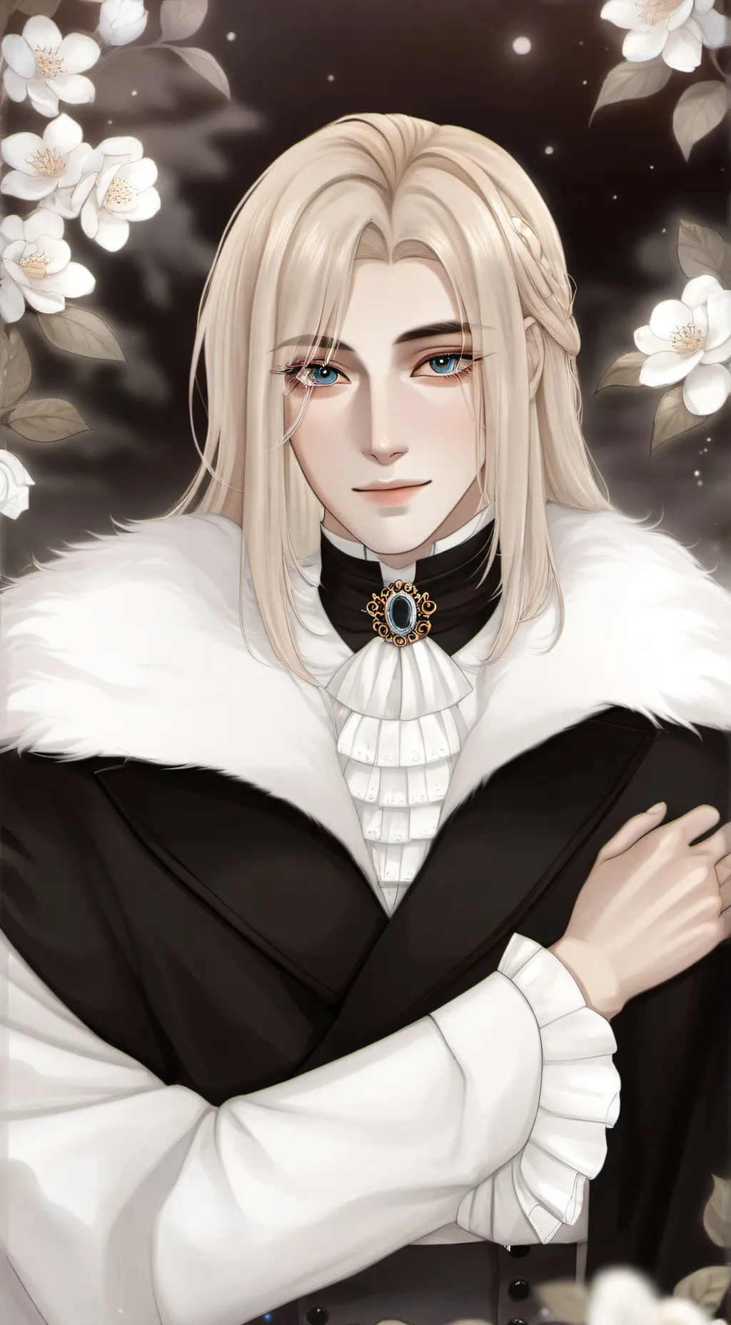 ai character: Девид ✨ background