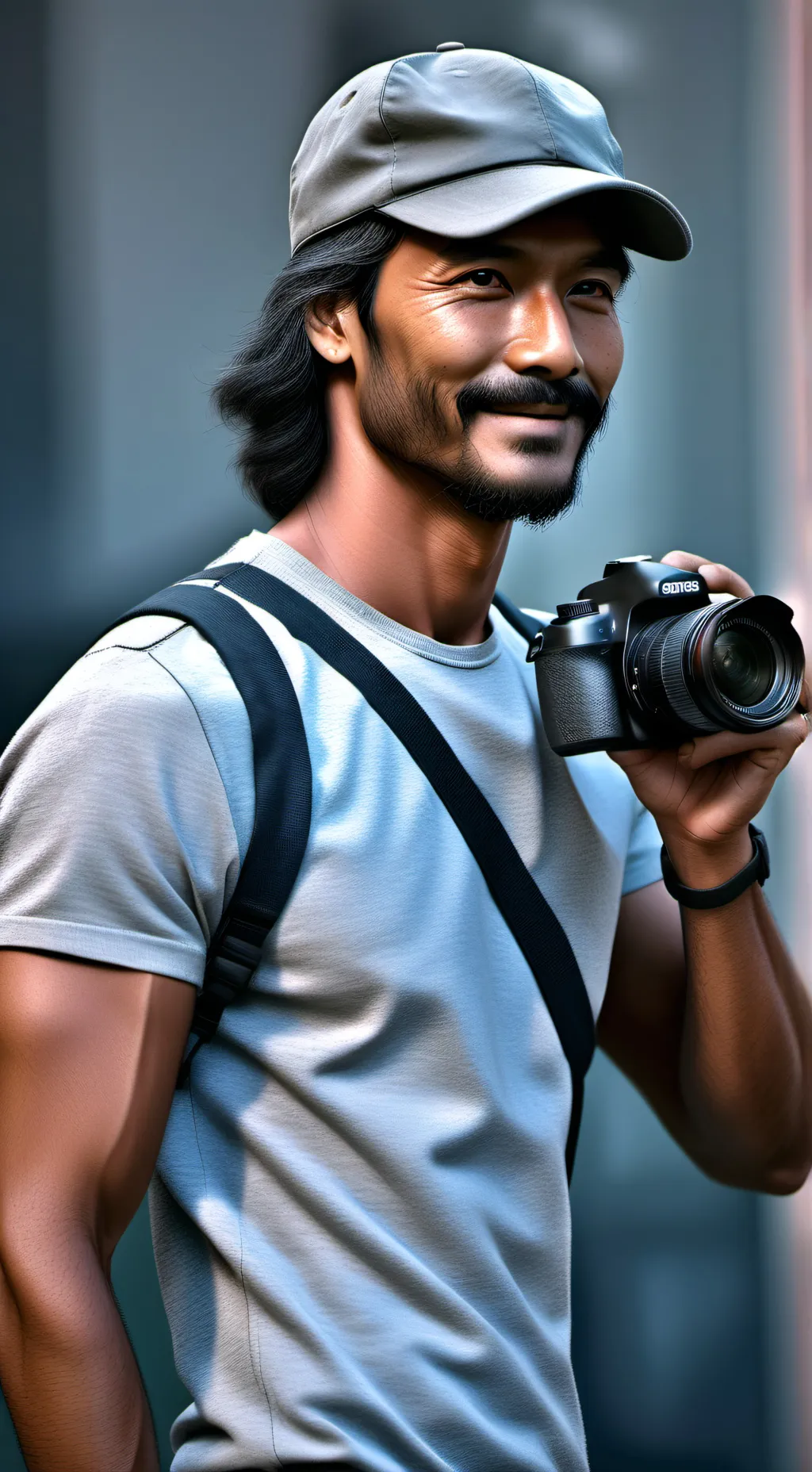 ai character: Alexandru  background