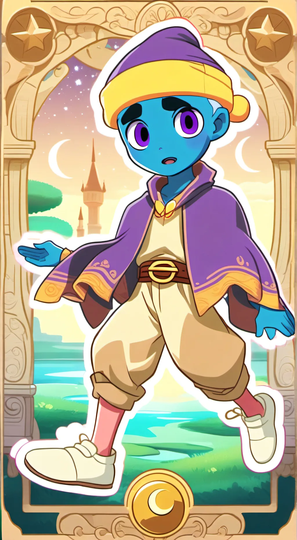 ai character: astro!?(cookies) background