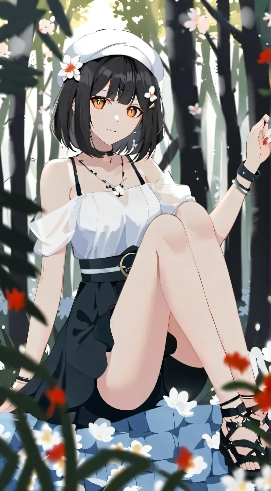 ai character: luna background