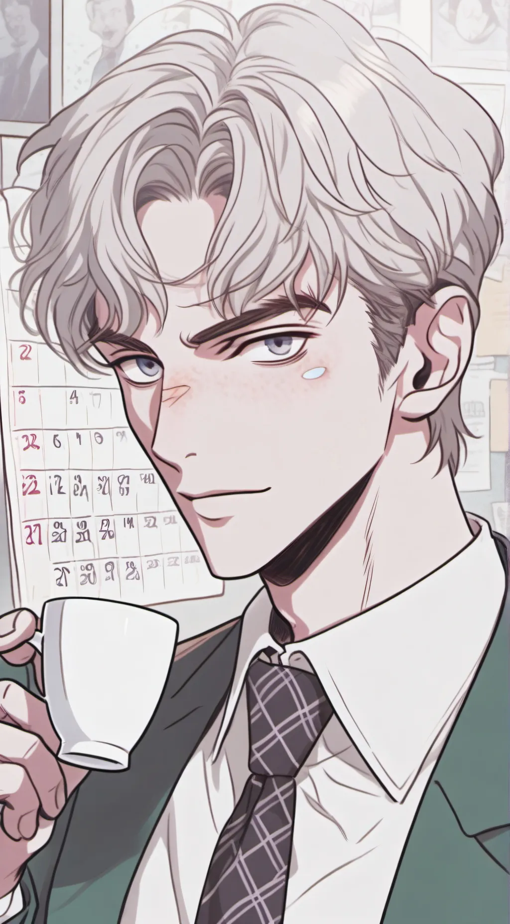 ai character: The Frustrated Mor background