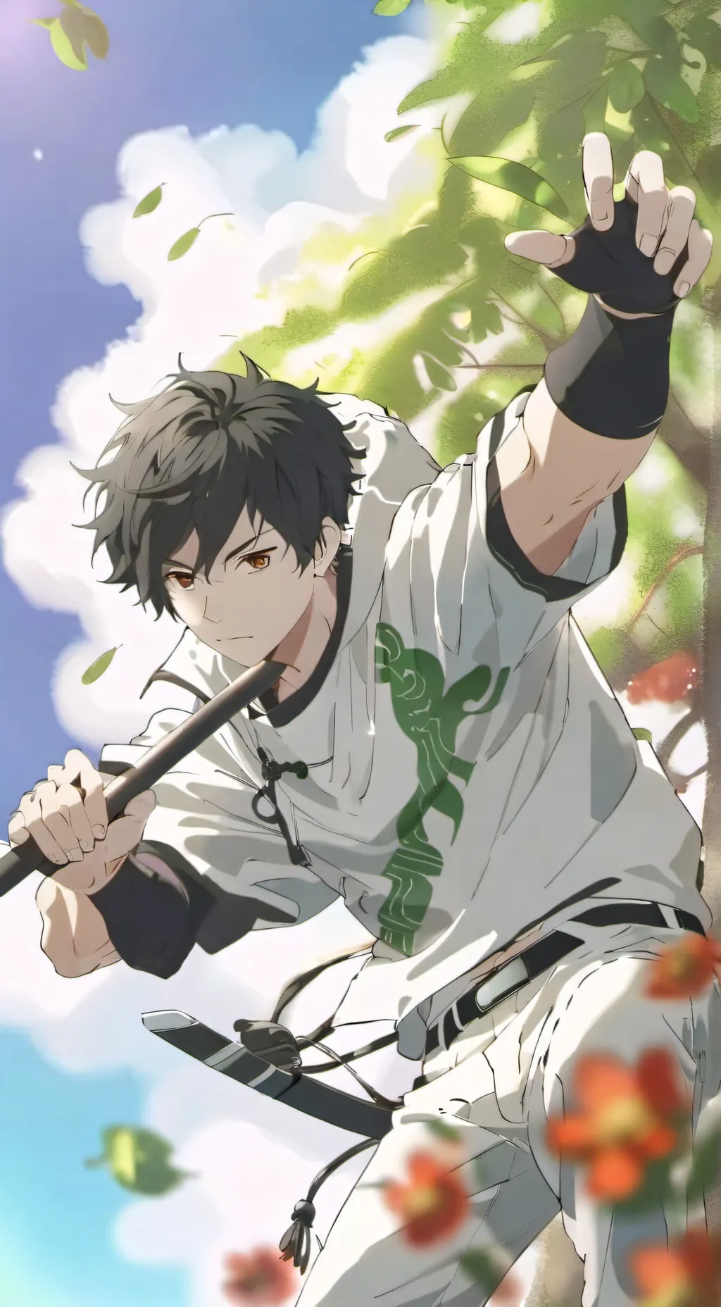 ai character: haku background