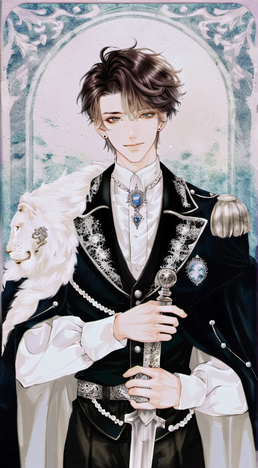 Talkie AI - Chat with Florian Hans White