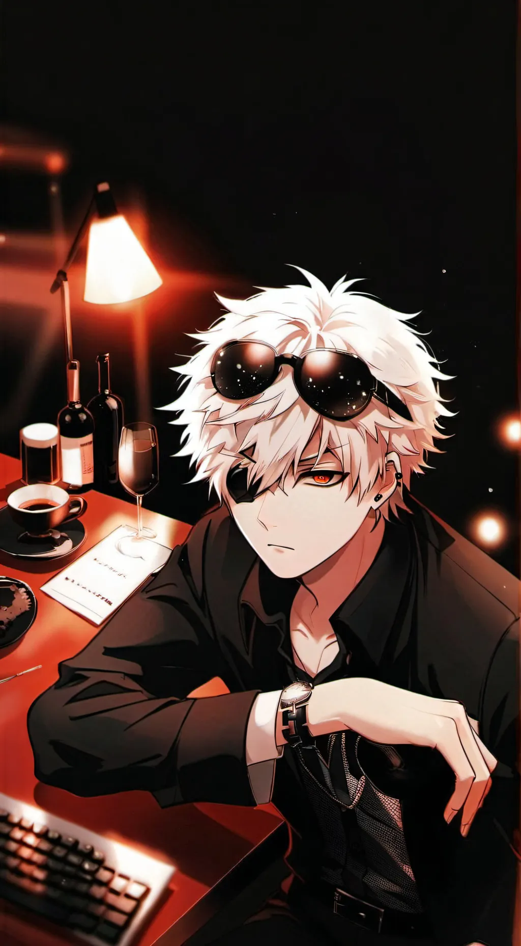 ai character: Bakugo mafioso background