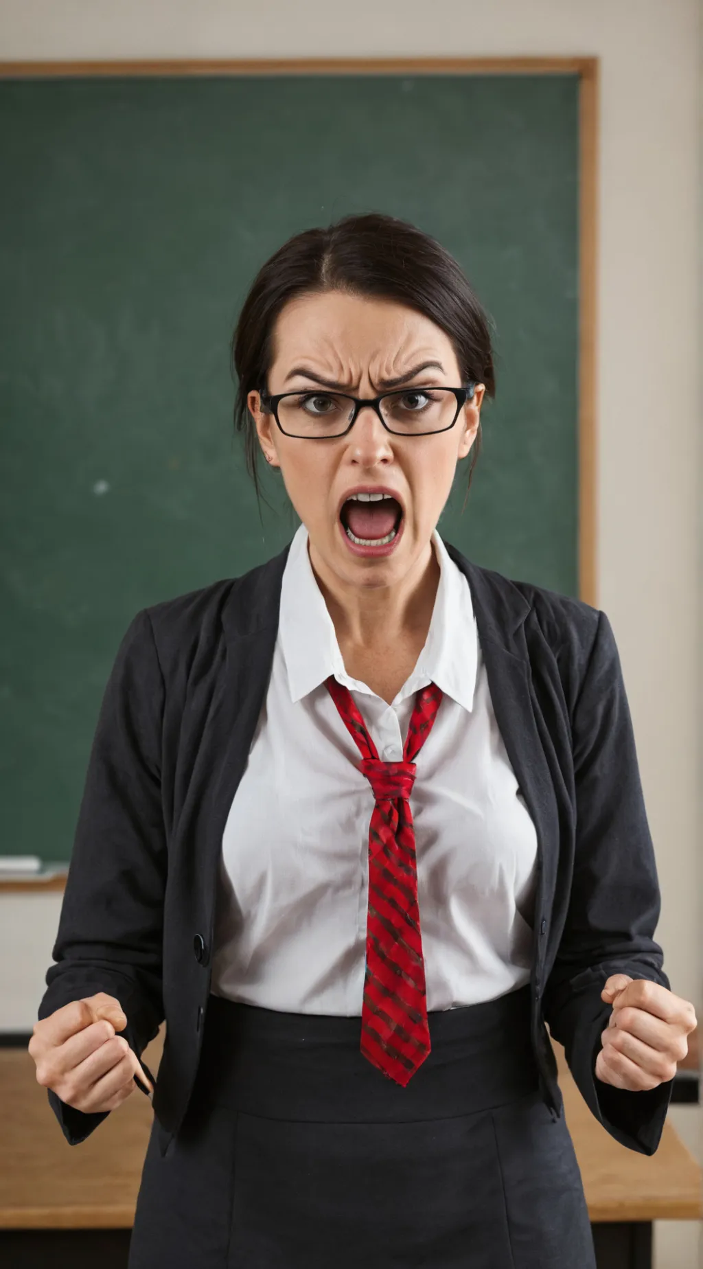 ai character: strict teacher background