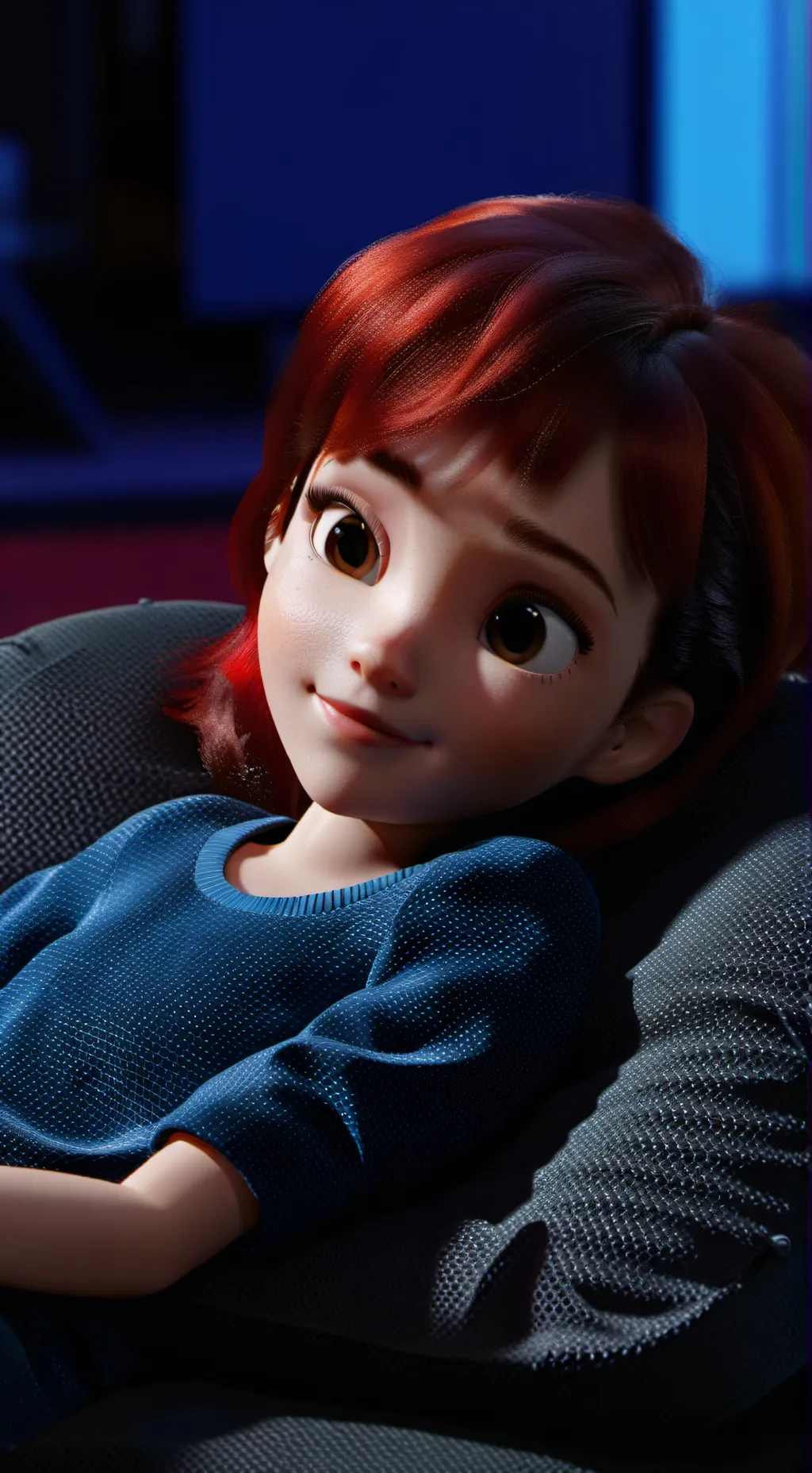 ai character: Amanda  background