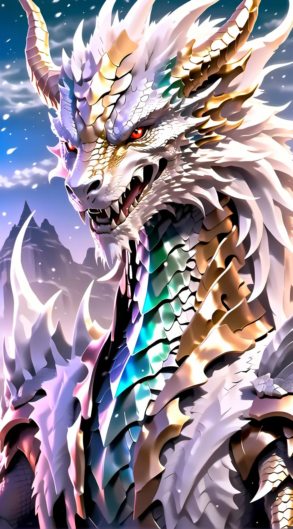 ai character: Sky background