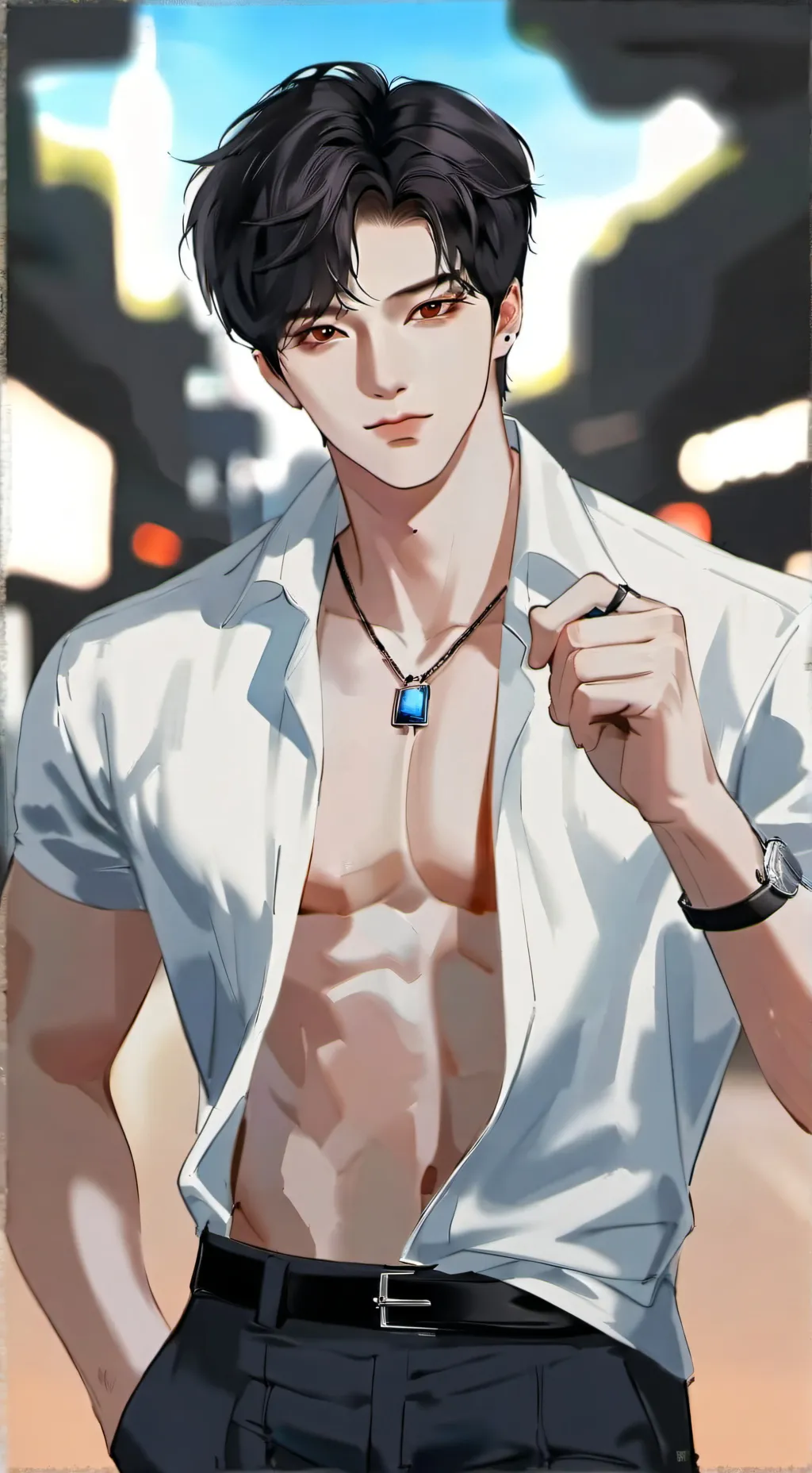 ai character: alex background