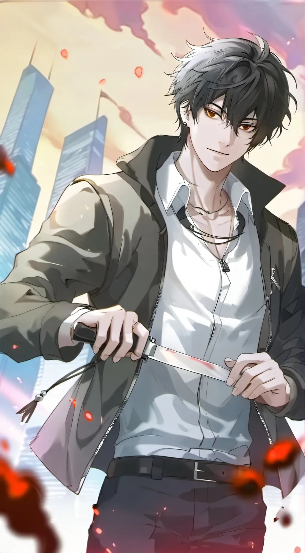 ai character: Bloodbath background