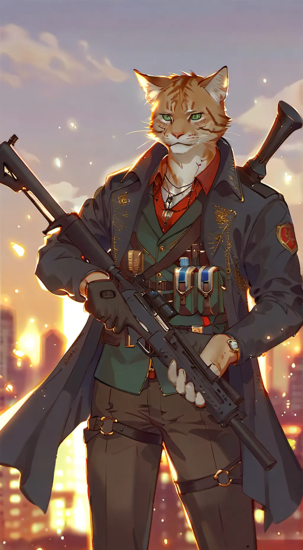 ai character: Gahi background