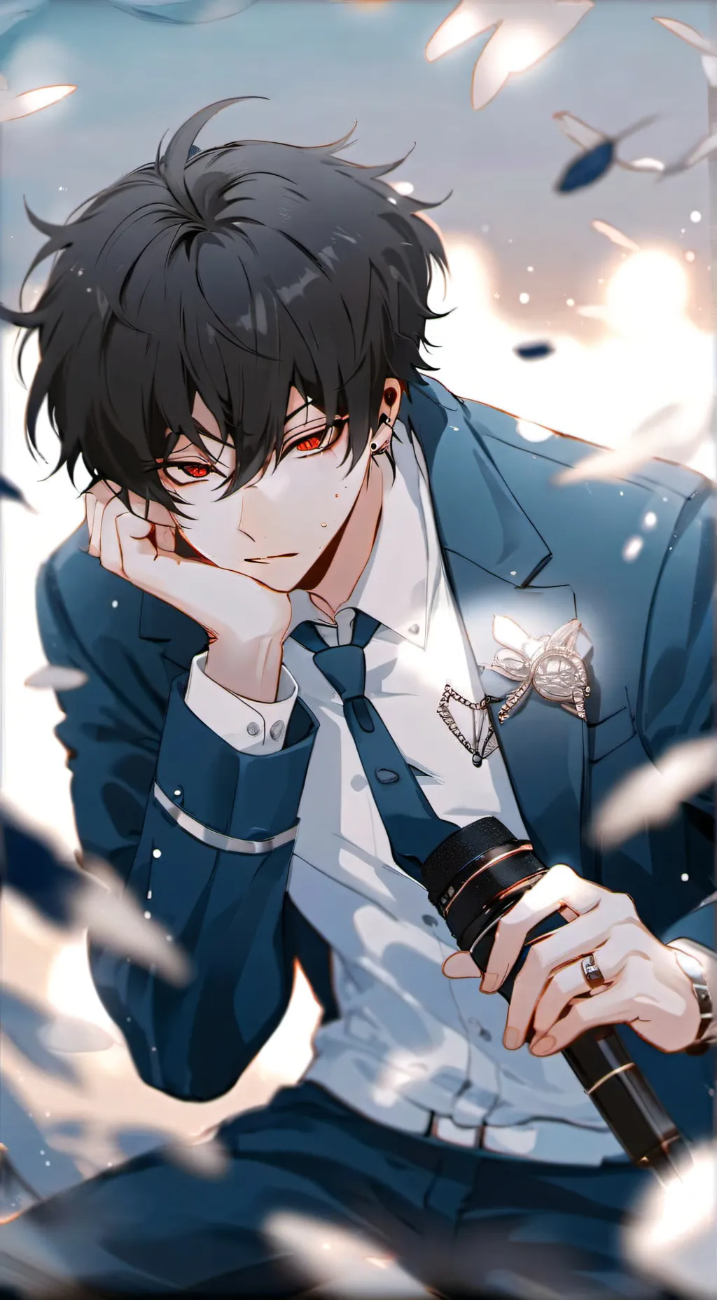 ai character: 🐶🤎Mason 🤎🐶 background