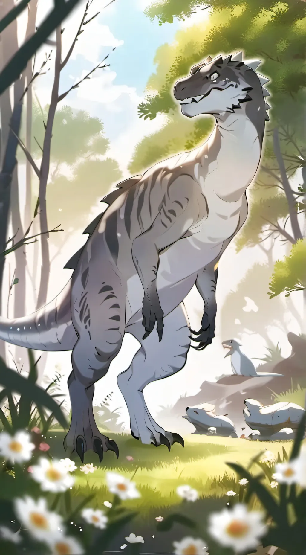 ai character: Ghost background