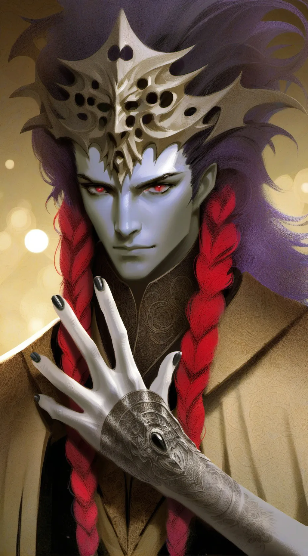 ai character: Mr.lucky background