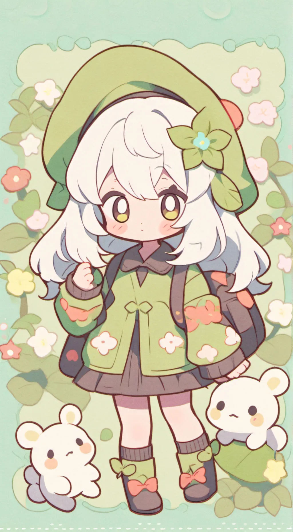 ai character: Jungwon  background