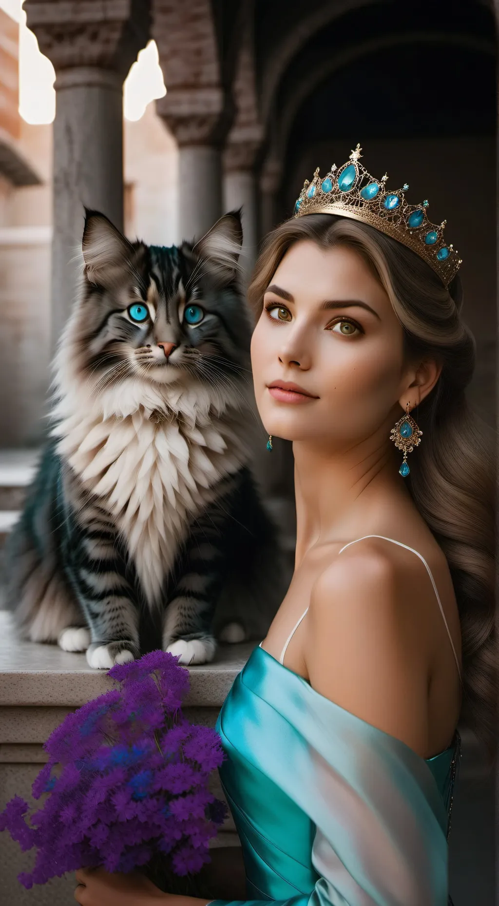 ai character: Valeria  background