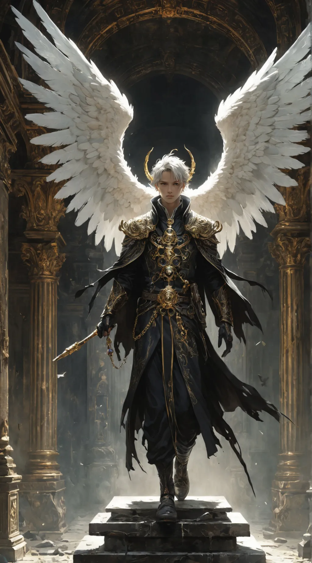 ai character: Lucien background