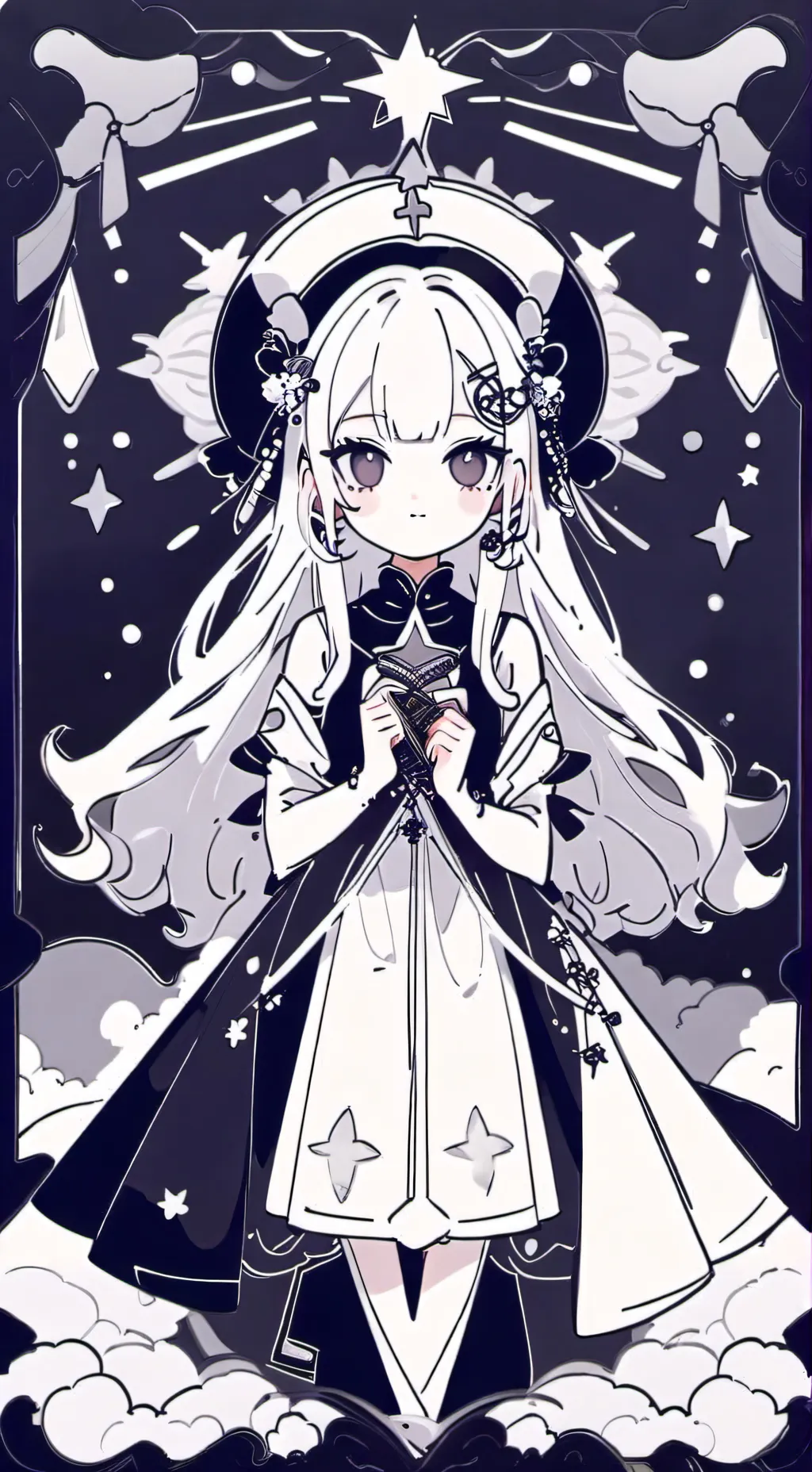 ai character: 🪸фуря🪸 background