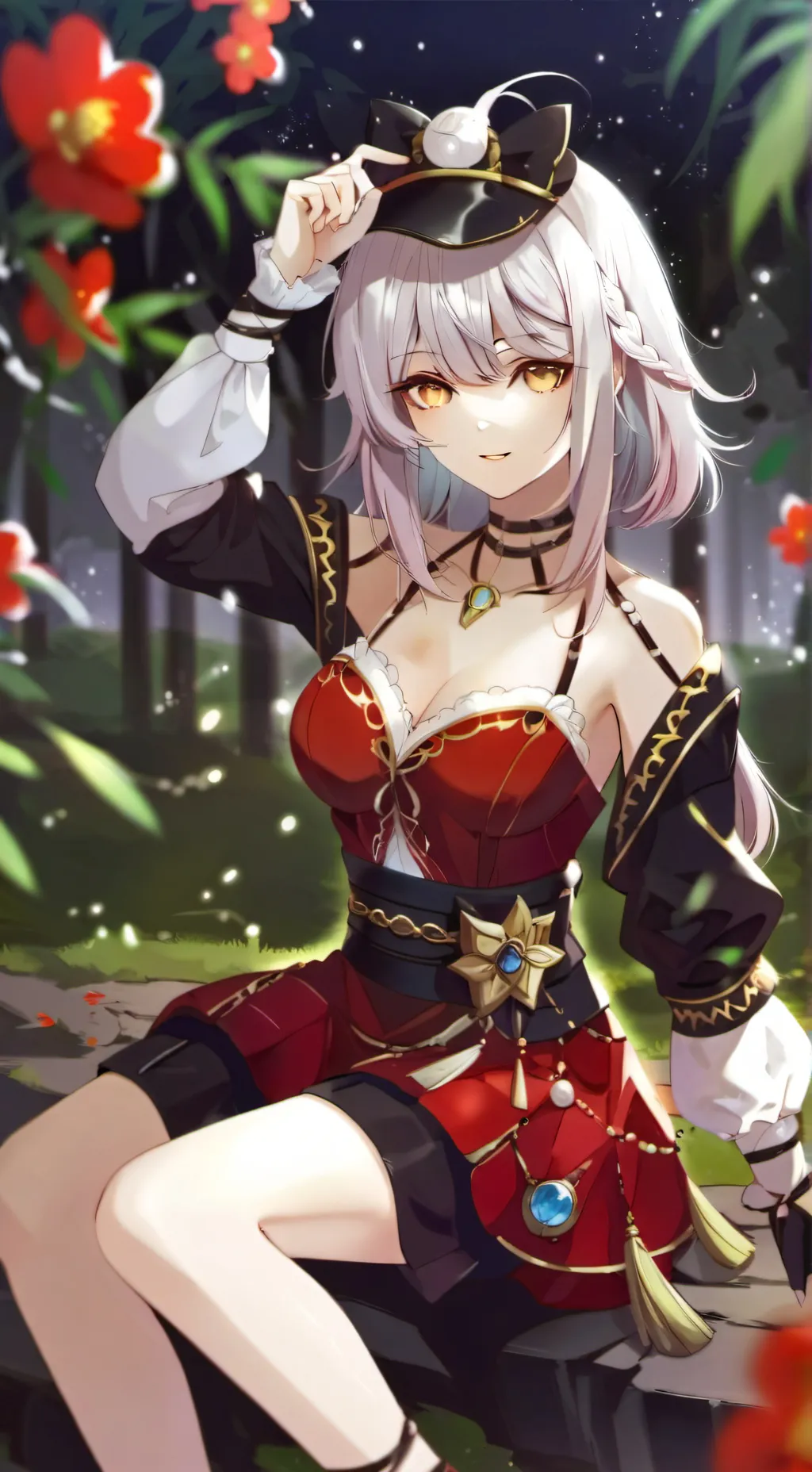 ai character: Your gf  background