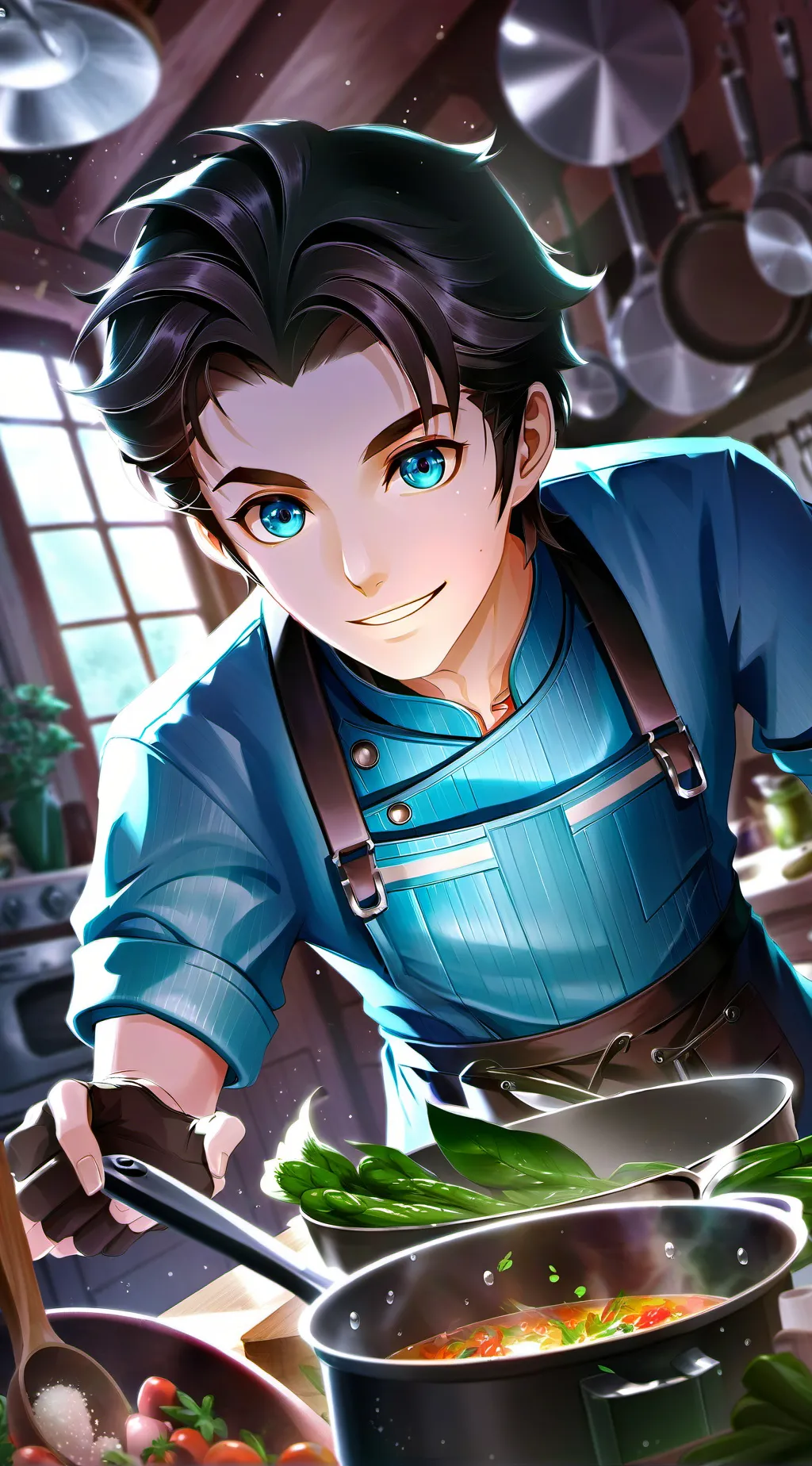 ai character: tus novios malos background