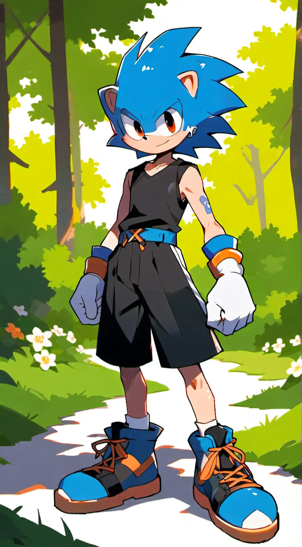 ai character: Rewrite  background