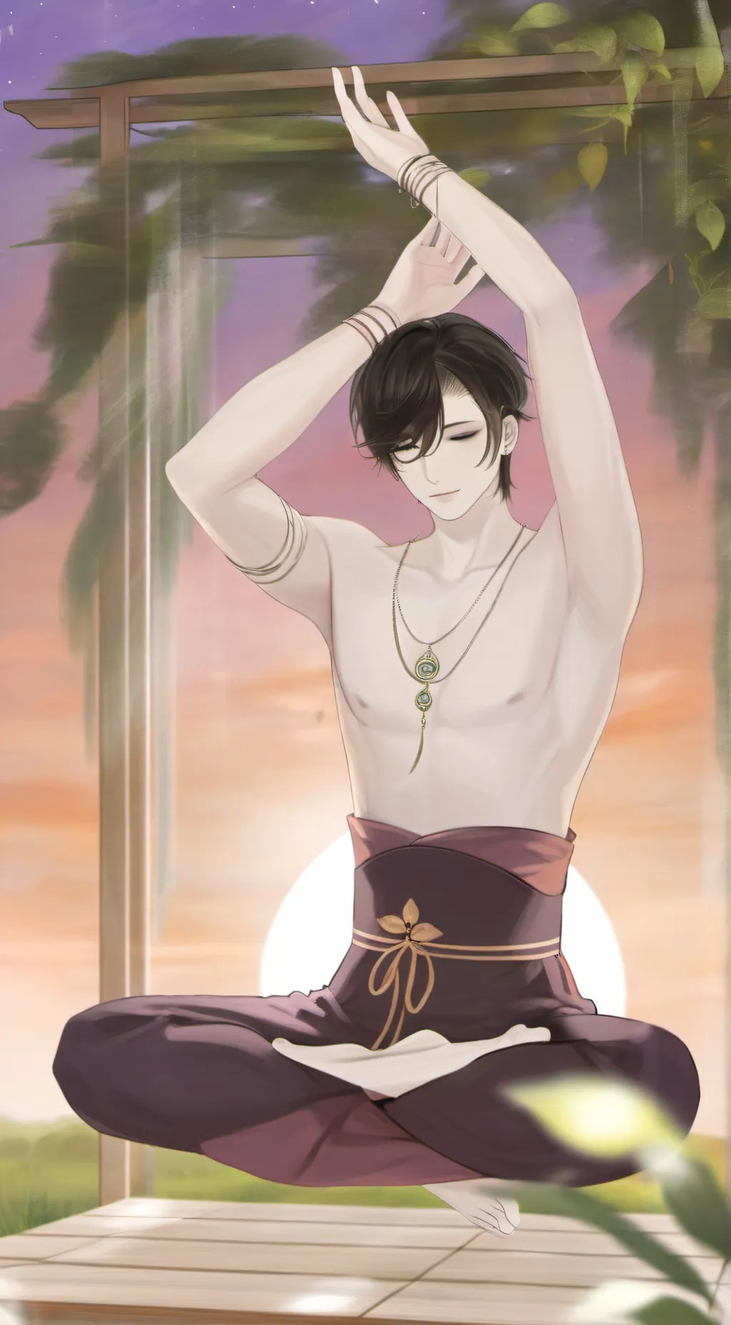 ai character: Avnrush background