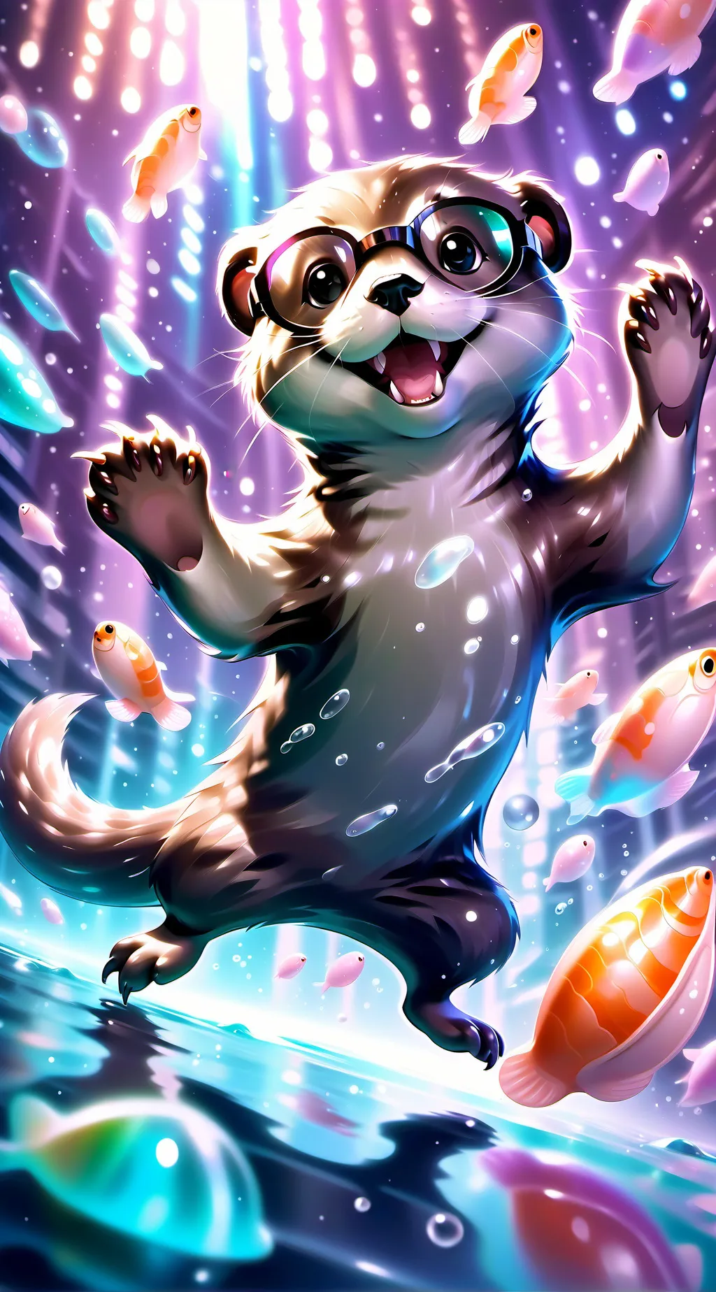 ai character: Byte background