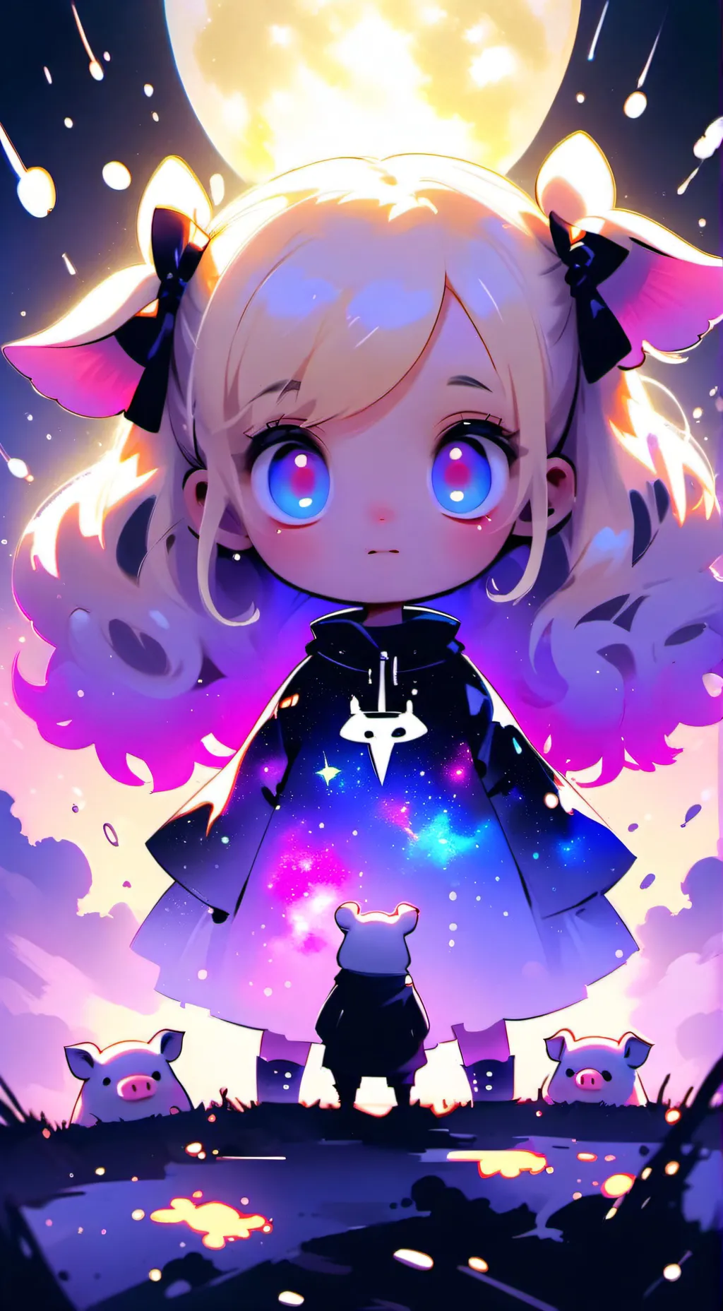 ai character: Aaliyah  background