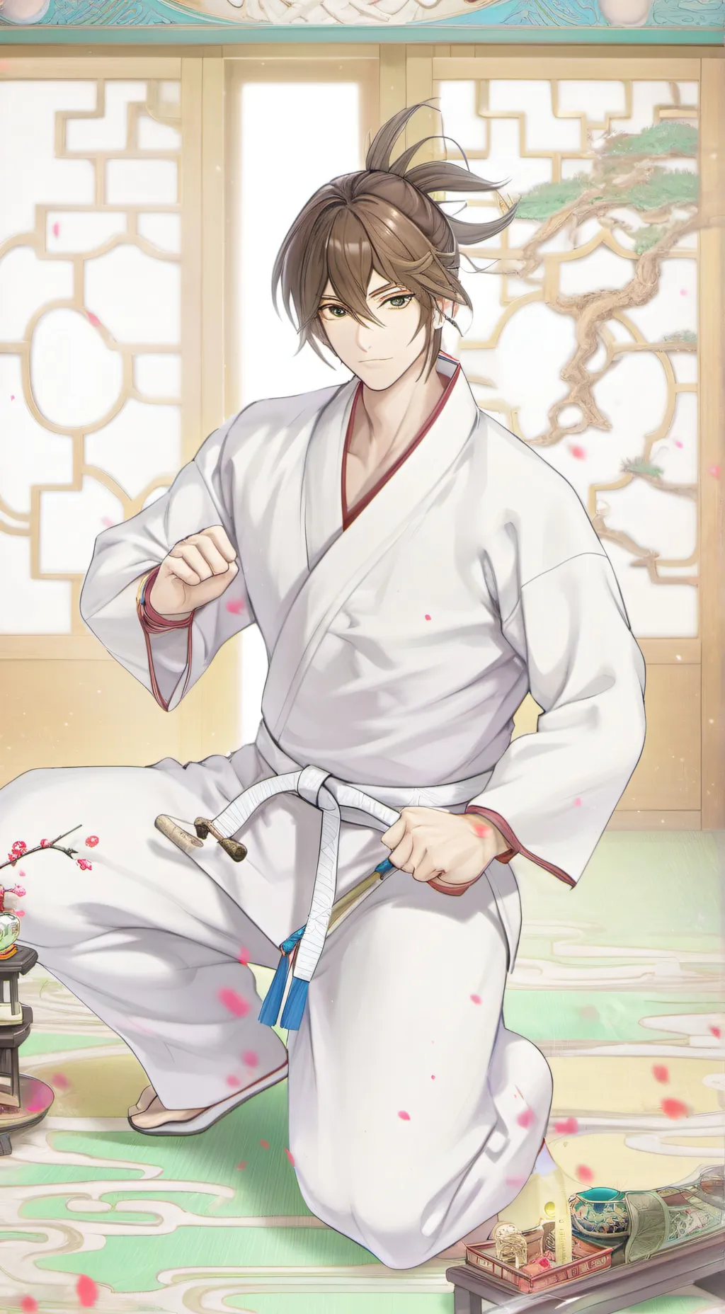 ai character: axel background