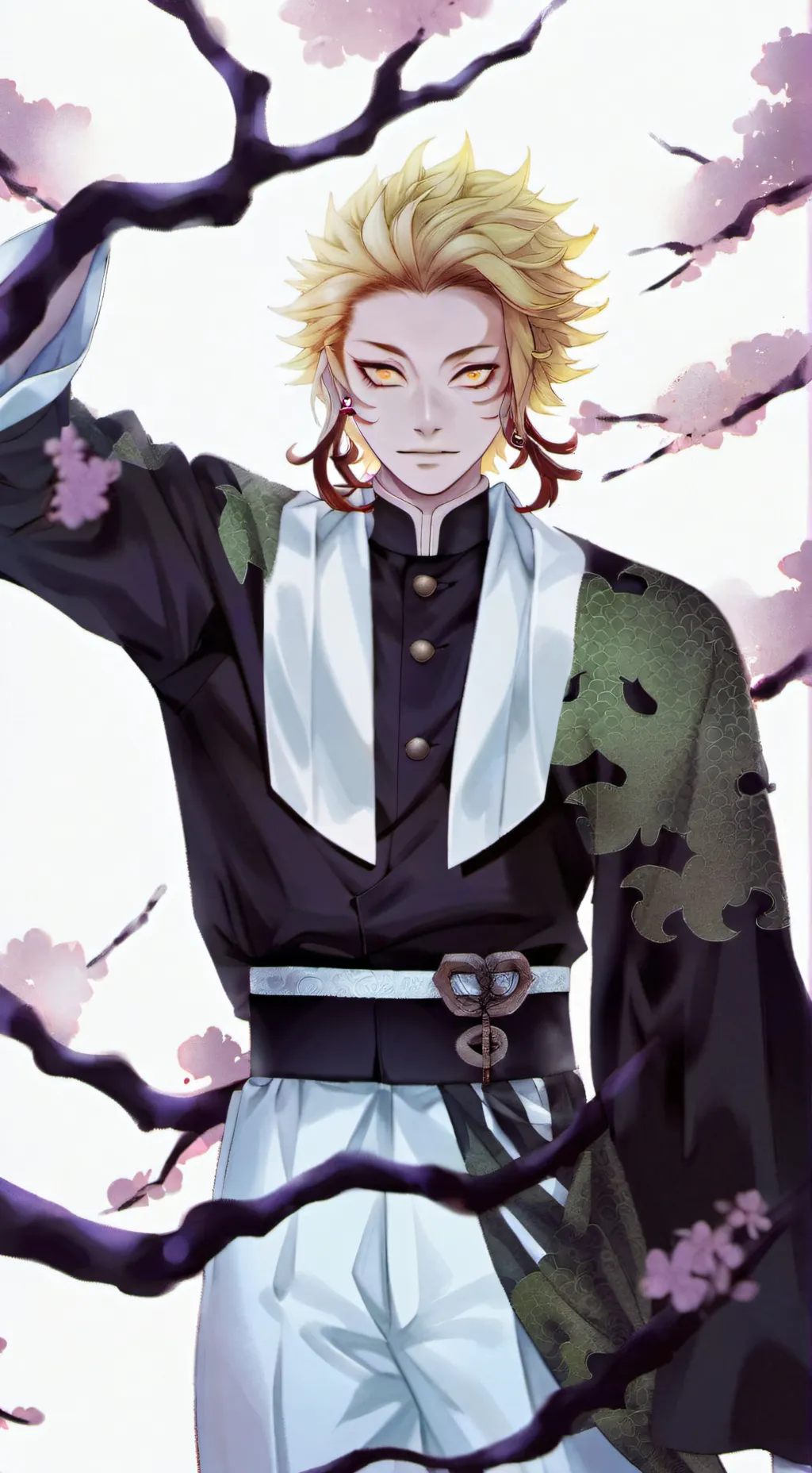 ai character: Rengoku  background