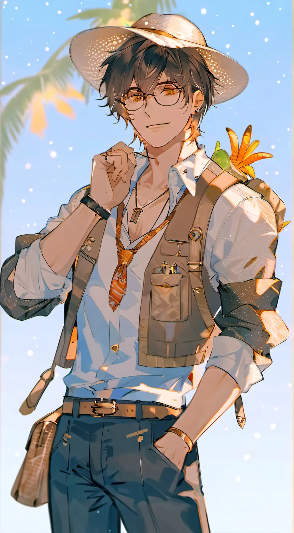 ai character: Alan background