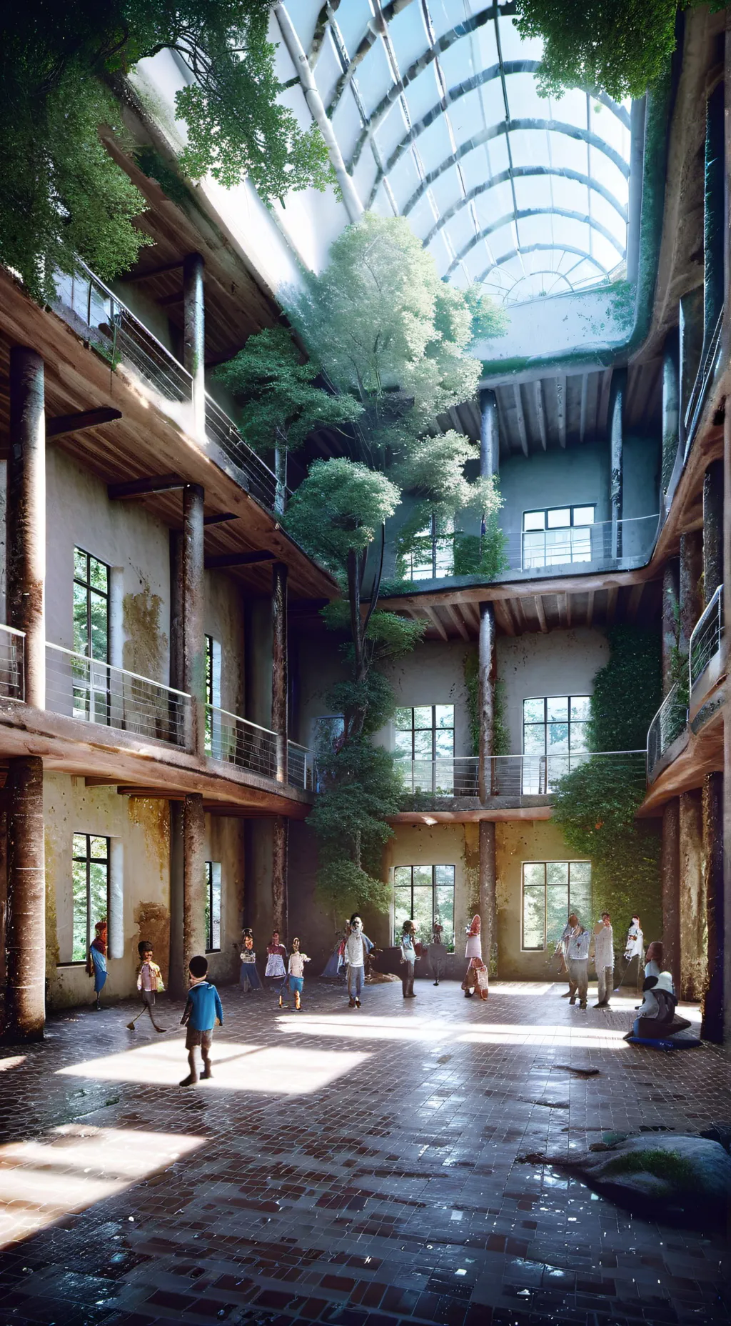 ai character: escola JoséRoseno background