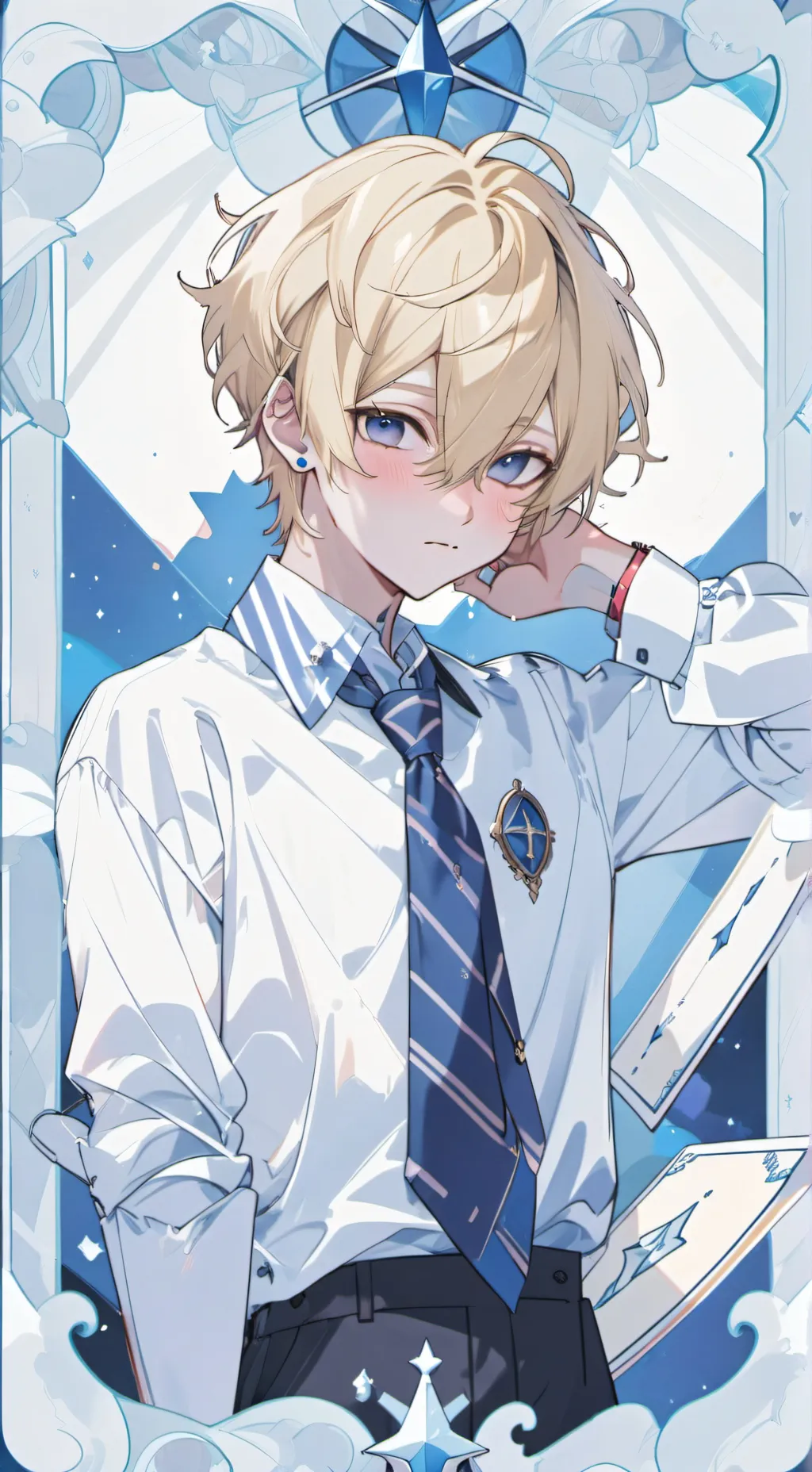 ai character: Mha background