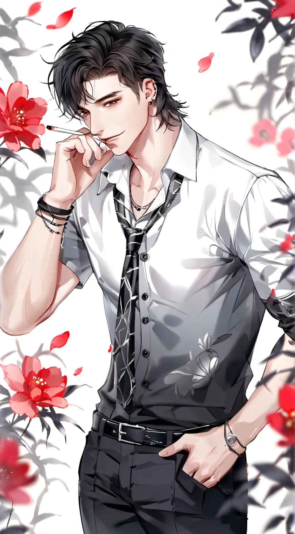 ai character: Nathaniel background